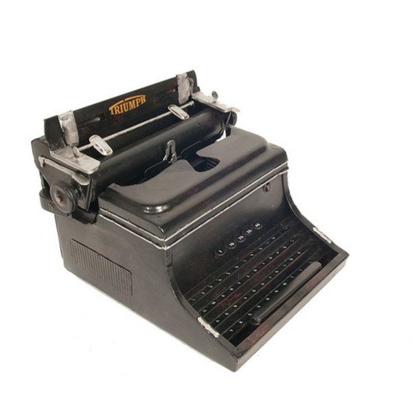 Old Modern Handicrafts Inc omh AJ115 - 1945 Metal Triumph German Model Typewriter