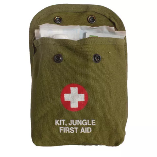 Fox Outdoor Products 57-82 - Jungle First Aid Kit - Olive Drab