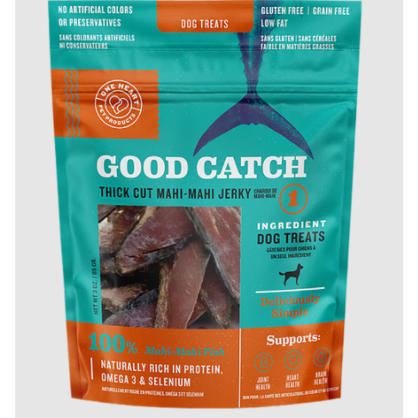 Aurora Pet Products Llc OH325-3 - Good Catch Mahi Mahi Jerky 3Pack