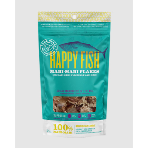 Aurora Pet Products Llc OH225-3 - Happy Fish Mahi Mahi Flakes 3Pack