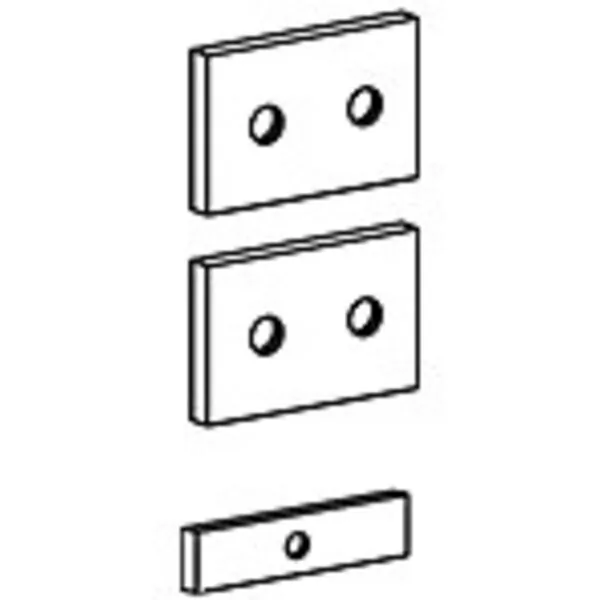ERGOTRON 60-156 — TRACK MOUNT BRACKET KIT FOR CPU HOLDERS