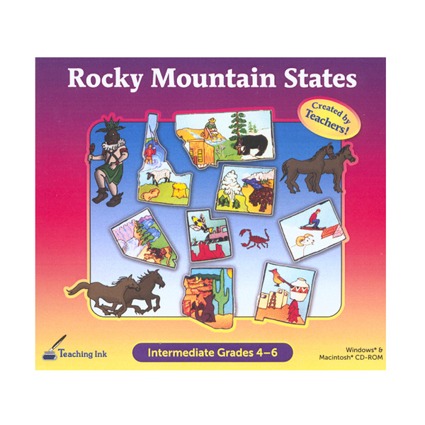 SELECTSOFT 43500 - Rocky Mountain States Grade 4-6 - Created by Teachers!