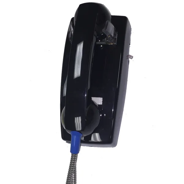Cortelco ITT-2554-ARCNDL-BK — Cortelco ITT-2554-ARCNDL-BK 255400arcndl Wall Phone W/armored Cord