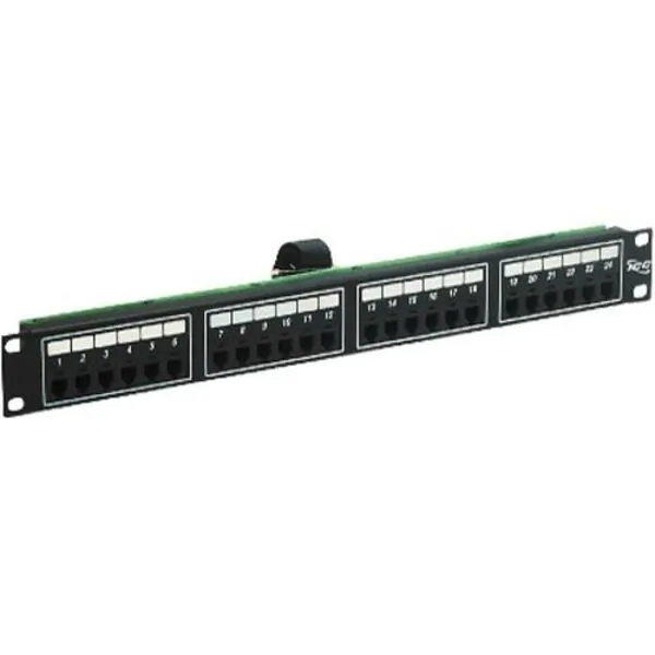 Cablesys ICC-ICMPPTF242 — ICC ICC-ICMPPTF242 Patch Panel,f/telco,6p2c,24-port,1rm