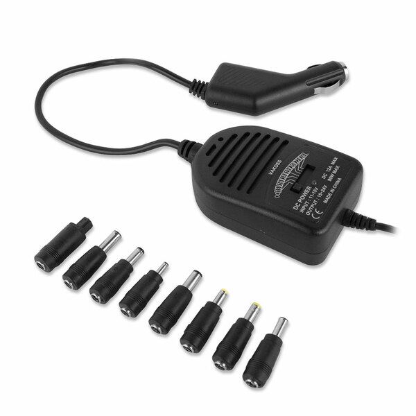 Vakoss TP-3447-DK - Vakoss Universal Laptop Auto Power Adapter - TP-3447-DK