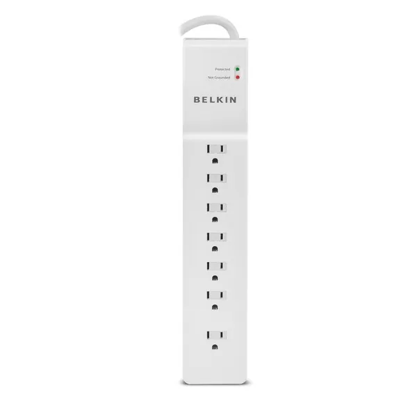 Belkin BE107000-06-CM — 7-OUTLET COMMERCIAL SURGE PROTECTOR, 6 F