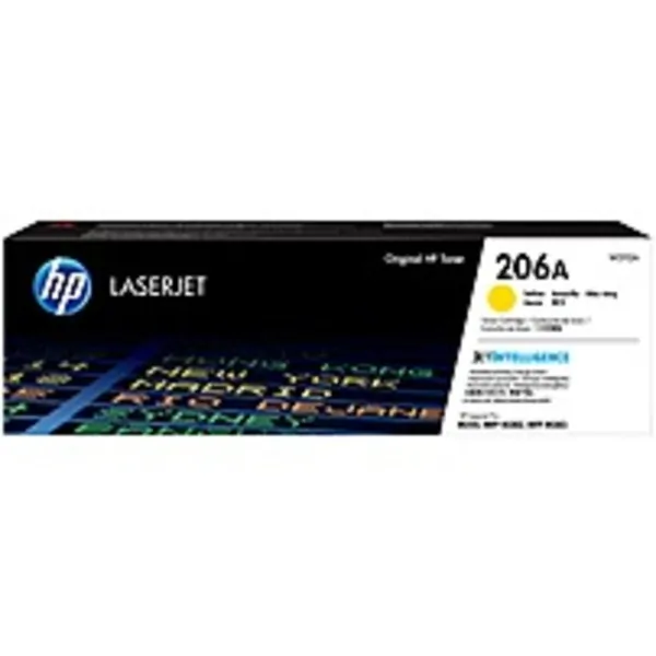 HP HEWW2112A — HP 206A Toner Cartridge - Yellow - Laser - 1250 Pages - 1 Each