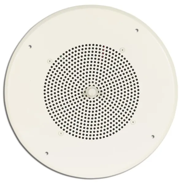 Bogen BG-S86T725PG8UVK — 8in Speaker 6 Oz Magnet w/ T725 Transformer Bright White Grille Volume Control