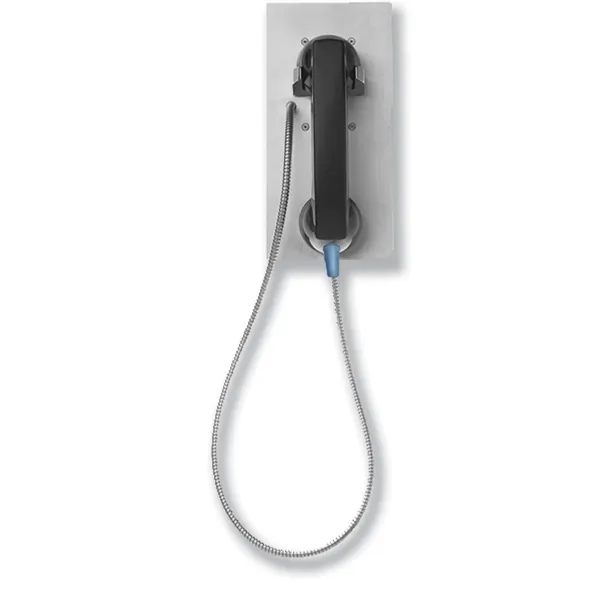 Viking Electronics VK-K-1900-7 — Hot-Line Stainless Steel Panel Phone Vandal Resistant 0.105in. in. Thick Marine Grade Stainless Panel