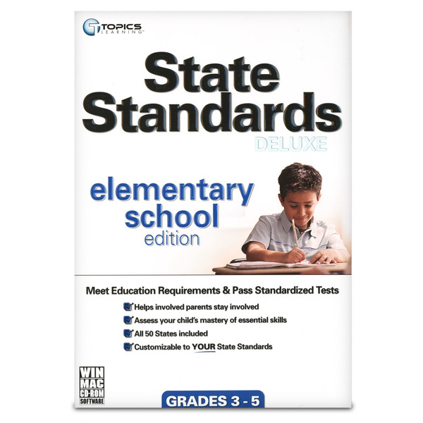 Topics Entertainment 80888 - State Standards Deluxe: Elementary School Edition