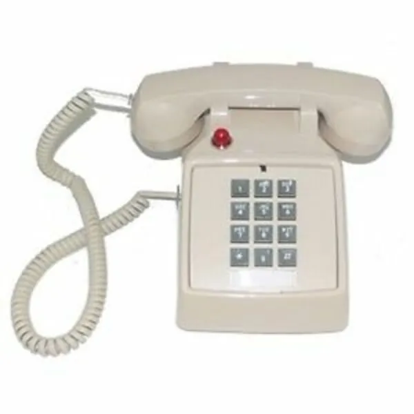 Cortelco ITT-2500-57MD-ASH — Cortelco ITT-2500-57MD-ASH 250044-vba-57md Desk W/ Message Waiting