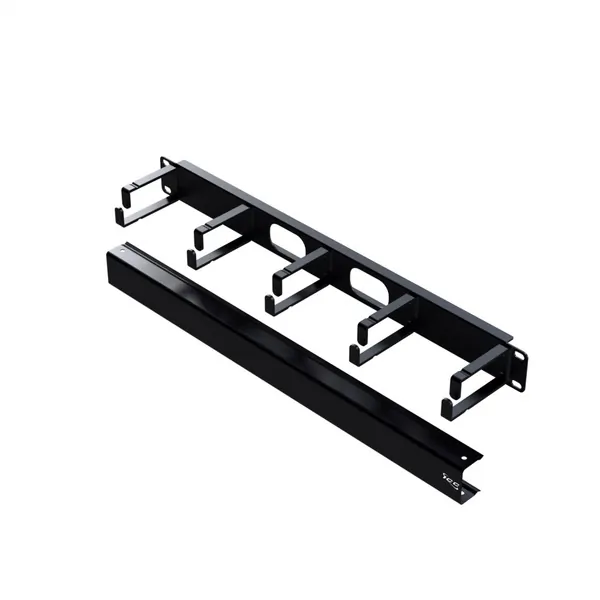 Cablesys ICC-ICCMSCMPK1 — ICC ICC-ICCMSCMPK1 Panel Cable Mgmt Metal Ring And Cover 1u