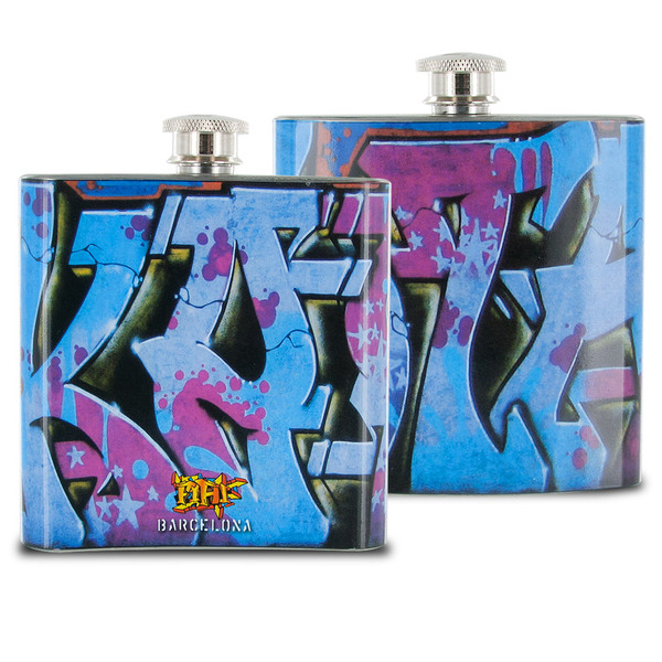 Fi Hi Original Soundtrack 06484 - GQ - Fi Hi Graf City 6oz Flask - Galaxy Quest