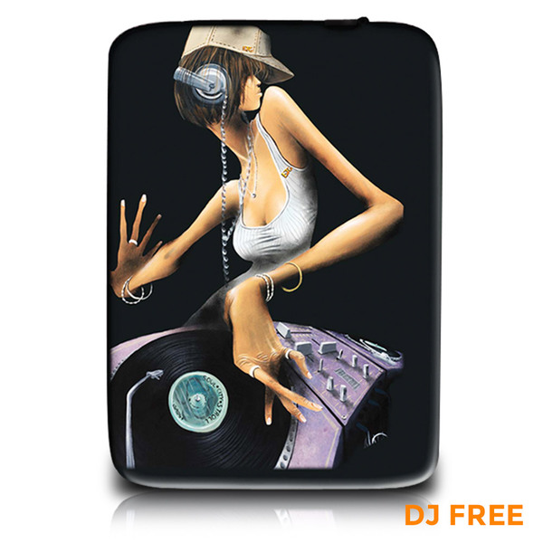 Garibaldi DJ FREE - David Garibaldi - DJ Free, Zippered Neoprene 10 NetbookTable