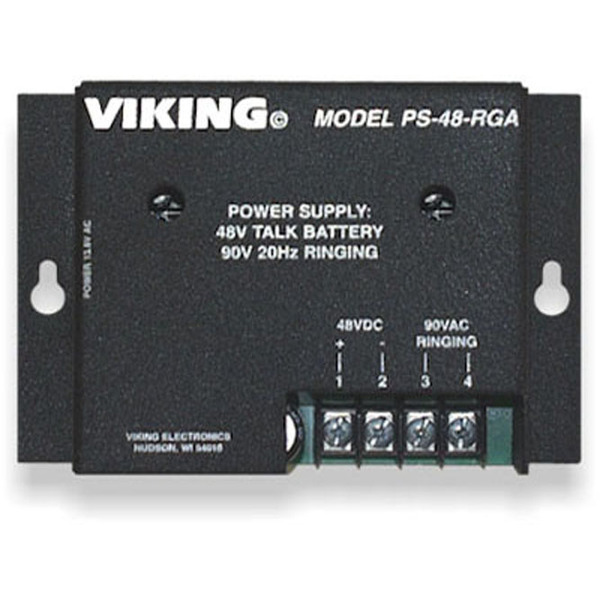 Viking Electronics VK-PS-48-RGA - Viking Electronics VK-PS-48-RGA Power Supply, 48v Talk Batte