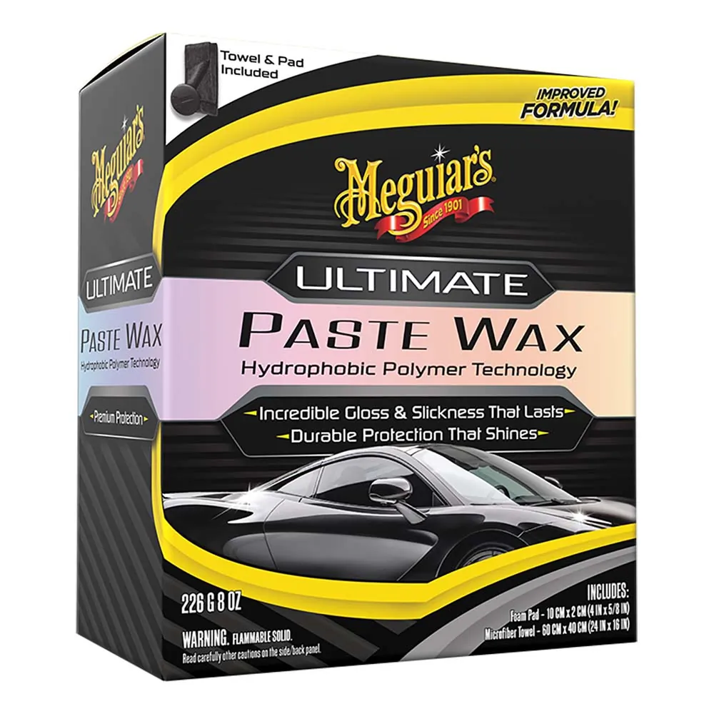 Meguiars G210608 — Meguiar's Ultimate Synthetic Wax - 8oz Long-Lasting Shine