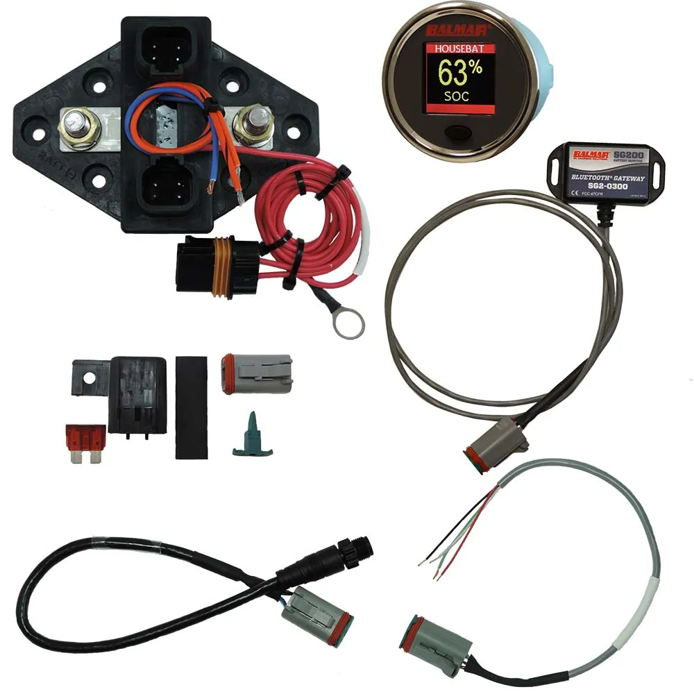 Balmar SG230 — Balmar SG230 N2K Battery Monitor with Color Display 12-48V