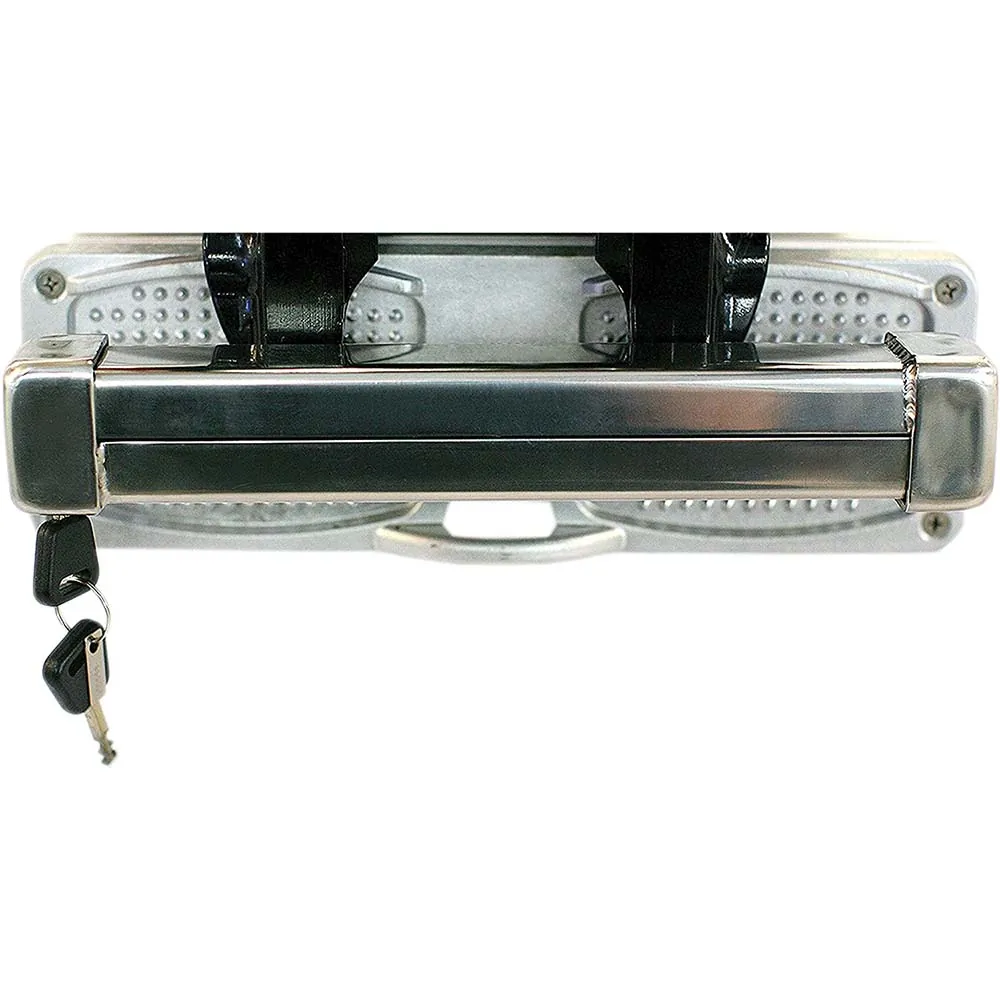 Panther Products 758201 — Heavy-Duty Outboard Motor Lock with Turnbuckle Design