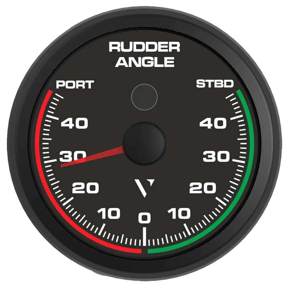 Veratron B00067401 — 85MM Rudder Angle Indicator for NMEA 0183 (Red Illumination)