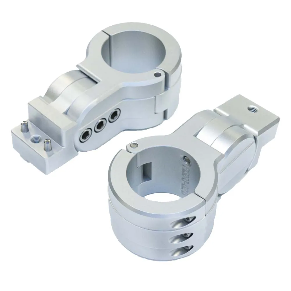 Edge P13198-2380TEBCL — PTM Edge 2.38" Pipe Clamp Board Rack Mounts - Silver