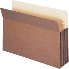 SMEAD MANUFACTURING CO. SMD 74224 — Smead TUFF Pocket Straight Tab Cut Legal Recycled File Pocket - 8 1/2 x 14 - 3 1/2 Expansion - Top Tab Location - Redrope - Redrope - 30% Recycled - 25 / Box