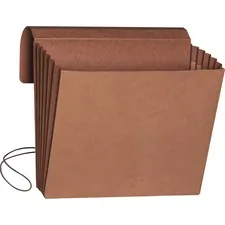 SMEAD MANUFACTURING CO. SMD 71109 — Smead Letter Recycled File Wallet - 8 1/2 x 11 - 5 1/4 Expansion - Redrope - Redrope - 30% Recycled - 10 / Box