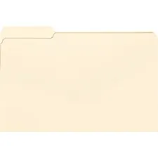 SMEAD MANUFACTURING CO. SMD 15331 — Smead 1/3 Tab Cut Legal Recycled Top Tab File Folder - 8 1/2 x 14 - 3/4 Expansion - Top Tab Location - First Tab Position - Manila - Manila - 10% Recycled - 100 / Box