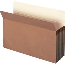 SMEAD MANUFACTURING CO. SMD 74810 — Smead TUFF Pocket Straight Tab Cut Legal Recycled File Pocket - 8 1/2 x 14 - 5 1/4 Expansion - Redrope - Redrope - 30% Recycled - 50 / Box