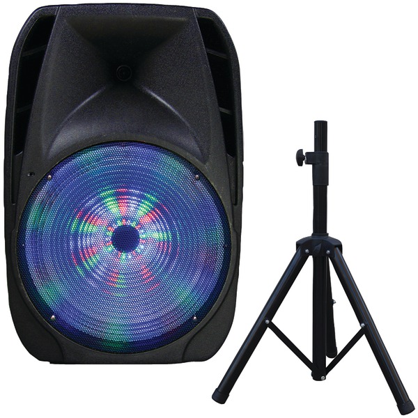 Supersonic RA44328 - Supersonic 15" Portable Bluetooth Dj Speaker With Stand
