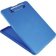 SAUNDERS MFG. CO., INC. SAU 00559 — Saunders SlimMate Storage Clipboard - 0.50 Clip Capacity - Low-profile - Polypropylene - Blue - 1 Each