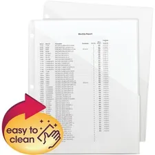 SMEAD MANUFACTURING CO. SMD 89506 — Smead InnDura Letter File Jacket - 8 1/2 x 11 - Poly - Clear - 5 / Pack