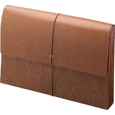 SMEAD MANUFACTURING CO. SMD 71376 — Smead Legal Recycled File Wallet - 8 1/2 x 14 - 5 1/4 Expansion - Redrope-printed Stock - Redrope - 30% Recycled - 1 Each