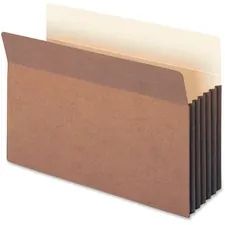 SMEAD MANUFACTURING CO. SMD 74274 — Smead TUFF Pocket Straight Tab Cut Legal Recycled File Pocket - 8 1/2 x 14 - 5 1/4 Expansion - Top Tab Location - Redrope - Redrope - 30% Recycled - 10 / Box