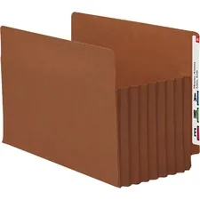 SMEAD MANUFACTURING CO. SMD 74795 — Smead TUFF Straight Tab Cut Legal Recycled File Pocket - 8 1/2 x 14 - 7 Expansion - Redrope - Redrope - 30% Recycled