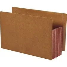 SMEAD MANUFACTURING CO. SMD 74691 — Smead TUFF Pocket Straight Tab Cut Legal Recycled File Pocket - 8 1/2 x 14 - 5 1/4 Expansion - Redrope - Dark Brown - 30% Recycled - 10 / Box