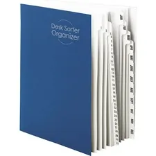 SMEAD MANUFACTURING CO. SMD 89235 — Smead Daily/Monthly Desk File/Sorter - Digit - 1-31 - Letter - 8.50 Width x 11 Length - Blue Divider - 1 Each