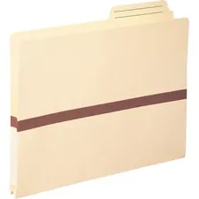SMEAD MANUFACTURING CO. SMD 75487 — Smead TUFF Pocket 2/5 Tab Cut Letter Recycled File Pocket - 8 1/2 x 11 - 1 Expansion - Top Tab Location - Right Tab Position - Manila - 10% Recycled - 1 Each