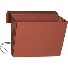 SMEAD MANUFACTURING CO. SMD 71111 — Smead Legal Recycled File Wallet - 8 1/2 x 14 - 5 1/4 Expansion - Redrope - Redrope - 30% Recycled - 10 / Box