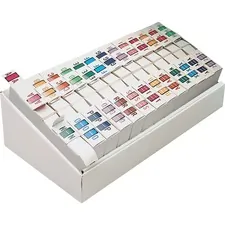 SMEAD MANUFACTURING CO. SMD 67070 — Smead BCCR Bar-Style Color-Coded Labels - Alphabet - 1 1/4 x 1 Length - Assorted - 500 / Box
