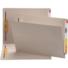 SMEAD MANUFACTURING CO. SMD 25849 — Smead Straight Tab Cut Letter Recycled Fastener Folder - 8 1/2 x 11 - 3/4 Expansion - 2 x 2B Fastener(s) - 2 Fastener Capacity for Folder - Gray - 10% Recycled - 50 / Box