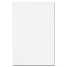 TOPS BUSINESS FORMS TOP 74716 — TOPS Second Nature Gum Top Recycled Pads - 100 Sheets - Plain - Double Stitched - 4 x 6 - White Paper - Hard Cover, Perforated - Recycled - 12 / Pack