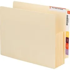 SMEAD MANUFACTURING CO. SMD 75175 — Smead Letter Recycled File Pocket - 8 1/2 x 11 - 5 1/4 Expansion - Manila - Manila - 10% Recycled - 10 / Box