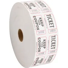 Sparco SPR 99210 — Sparco Roll Tickets - White - 2000/Roll