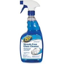 ZEP INC. ZPE ZU112032 — Zep Streak-free Glass Cleaner - Spray - 32 fl oz (1 quart) - 1 Each - Blue