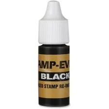 U. S. STAMP & SIGN USS IK60 — Stamp-Ever Universal Stamp Squeeze Ink Refill - 1 Each - Black Ink - 0.24 fl oz
