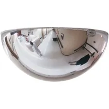 SEE ALL INDUSTRIES, INC. SEE PVTBAR2X2 — See All Drop-in Panel Panoramic Dome Mirror - x 24 Diameter - 1 Each