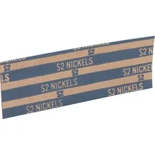 Sparco SPR TCW05 — Sparco Flat Coin Wrappers - 1000 Wrap(s)Total $2.00 in 40 Coins of 5? Denomination - 60 lb Paper Weight - Kraft - Blue