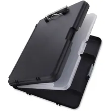 SAUNDERS MFG. CO., INC. SAU 00552 — Saunders WorkMate II Poly Storage Clipboard - Low Profile - 11 - Polypropylene - Black - 1 Each