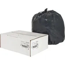 Nature Saver NAT 00988 — Nature Saver Black Low-density Recycled Can Liners - Small Size - 16 gal - 24 Width x 33 Length x 0.85 mil (22 Micron) Thickness - Low Density - Black - Plastic - 500/Carton - Cleaning Supplies