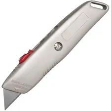 Sparco SPR 01468 — Sparco 3-position Retractable Blade Utility Knife - Stainless Steel Blade - 6 Cutting Length - Retractable, Heavy Duty Utility Blade - 1 Each